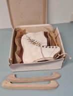 Vintage Nooitgedagt Kunstschaatsen in Doos - Maat 5.5, Overige merken, Gebruikt, Ophalen of Verzenden, Kunstschaatsen