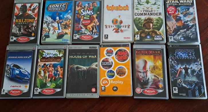 playstation portabel spelen 13 stuks, Spelcomputers en Games, Spelcomputers | Sony PSP, Ophalen of Verzenden