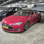 Personenauto Tesla, Model S, rood, Auto's, Automaat, Achterwielaandrijving, Gebruikt, Model S