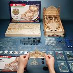 Robotime 3D Pinball Machine - LED - Muziek - Scoreteller, Verzenden, Nieuw