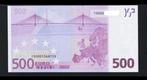 GEZOCHT - €500,-    LETTER  T  DUISENBERG, Postzegels en Munten, Bankbiljetten | Nederland, Euro's, Ophalen of Verzenden