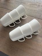 6 bekers met oor Hema Ceramic, Ophalen of Verzenden, Zo goed als nieuw, Overige stijlen, Kop(pen) en/of Schotel(s)