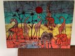 schilderij uit Africa, Ophalen