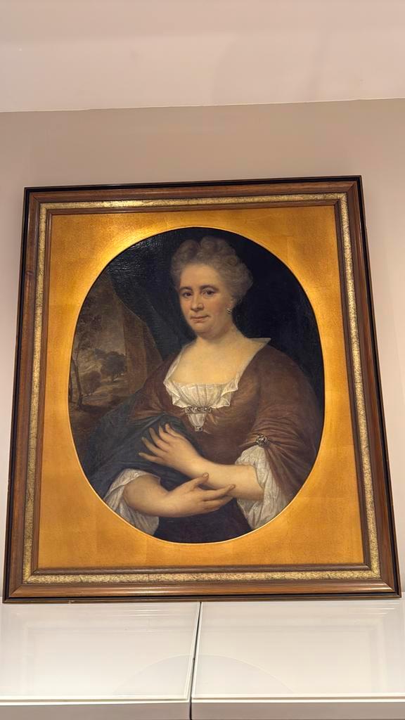 Antiek Portret 18e Eeuw., Antiek en Kunst, Kunst | Schilderijen | Klassiek, Ophalen