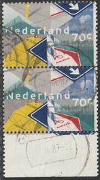 Nederland 1983 1280 ANWB-paar, Gest, Postzegels en Munten, Postzegels | Nederland, Ophalen of Verzenden, Na 1940, Gestempeld