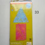 Accuquilt GO! Snijmallen, Hobby en Vrije tijd, Naaimachines en Toebehoren, Ophalen of Verzenden, Nieuw, Toebehoren, Overige merken