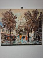 Stadsgezicht Parijs Schilderij Ramon Ward., Antiek en Kunst, Ophalen
