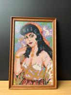 Borduurwerk zigeunermeisje Torino, Ophalen of Verzenden