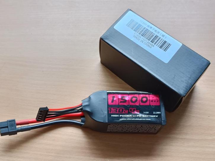 Nieuwe lipo CNHL-Black Series V2 1500mAh - 4S - 130C, Hobby en Vrije tijd, Modelbouw | Radiografisch | Helikopters en Quadcopters