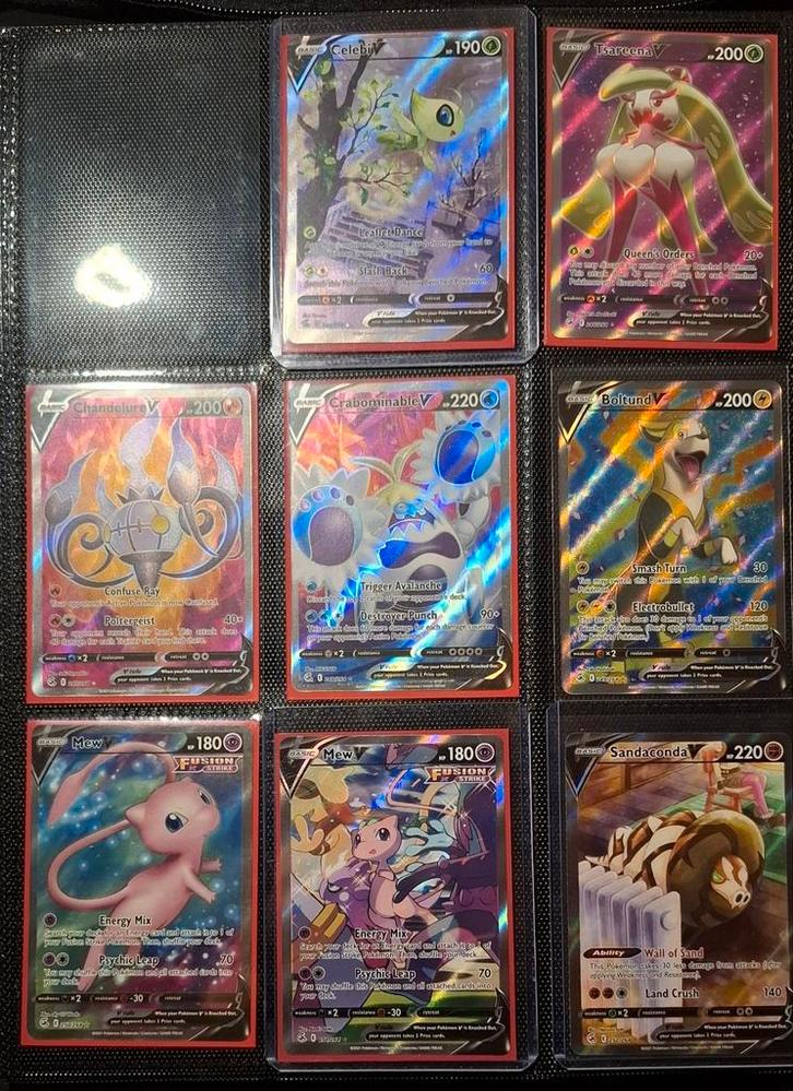 Fusion strike hitjes, Hobby en Vrije tijd, Verzamelkaartspellen | Pokémon, Zo goed als nieuw, Meerdere kaarten, Foil, Ophalen of Verzenden