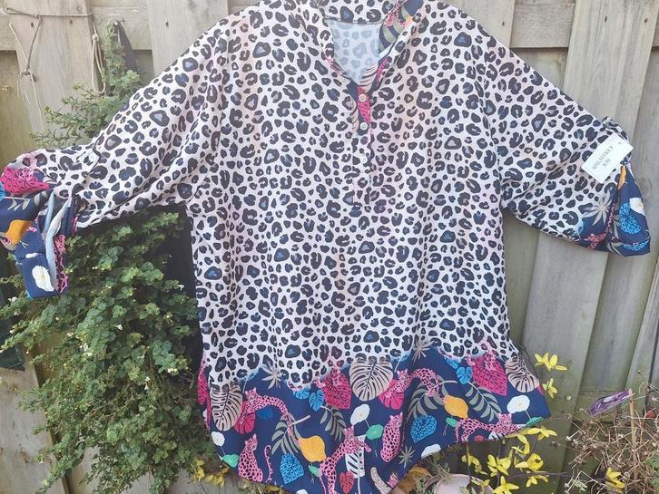 NIEUW TUNIEK New collection
/blauw
 Zie de maten️️, Kleding | Dames, Blouses en Tunieken, Nieuw, Maat 46/48 (XL) of groter, Blauw