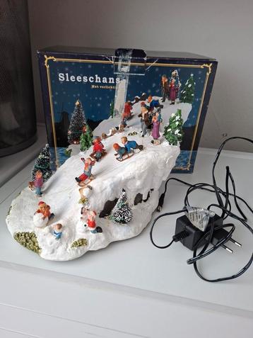 Sleeschans voor kerstdorp beschikbaar voor biedingen