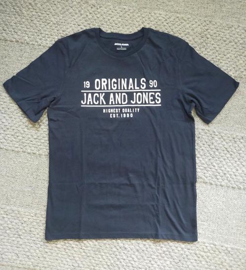 Nieuw donkerblauwJack & Jones shirt maat L, Kleding | Heren, T-shirts, Nieuw, Maat 52/54 (L), Blauw, Ophalen of Verzenden