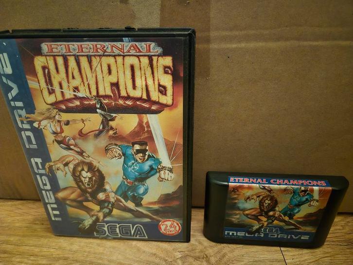 Eternal Champions Sega Mega Drive, Spelcomputers en Games, Games | Sega, Zo goed als nieuw, Mega Drive, Avontuur en Actie, 1 speler