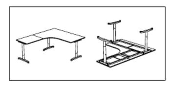 Ikea bureau Galant - afbeelding 7