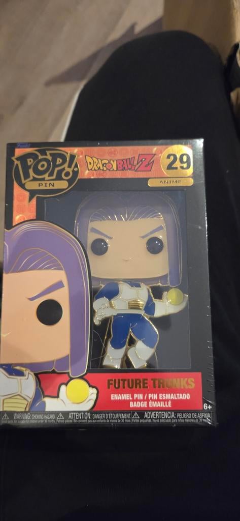 Funko Pop! Pin Dragon Ball Z - Future Trunks, Ophalen of Verzenden, Nieuw