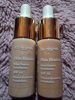 Clarins skin illusion naturel foundation kleur 114&115, Verzenden, Nieuw, Overige kleuren, Gehele gezicht