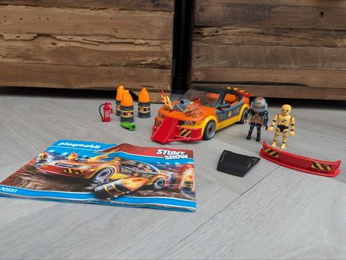Playmobil 70551, stuntshow Crashcar, Kinderen en Baby's, Speelgoed | Playmobil, Zo goed als nieuw, Ophalen of Verzenden