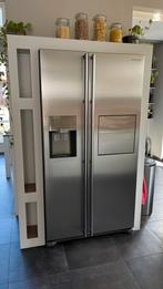 Samsung Amerikaanse koelkast, Witgoed en Apparatuur, Koelkasten en IJskasten, 60 cm of meer, Met aparte vriezer, 200 liter of meer