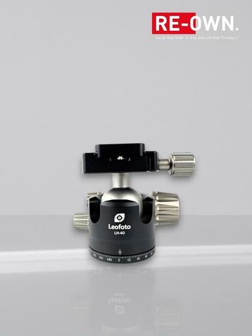 Leofoto Ballhead LH-40 +Balhoofd+releaseplate (nette staat) beschikbaar voor biedingen