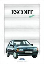 Folder Ford Escort Bravo (1987), Verzenden, Gelezen, Ford