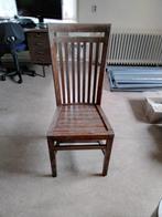 Teakhouten eetkamerstoel 'balero'., Huis en Inrichting, Ophalen, Gebruikt, Bruin, Hout
