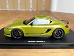 Porsche Cayman R 987 groen 1:18 GT Spirit GT425 nieuw in ovp, Ophalen of Verzenden, Nieuw, Auto, Overige merken