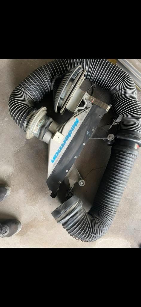 Volledig Nederman afzuigsysteem – industriële afzuiging, Doe-het-zelf en Verbouw, Ventilatie en Afzuiging, Gebruikt, Ventilator en Afzuiger