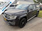 Volkswagen Amarok 3.0 TDI 4Motion DC Aventura V6 258Pk 5Pers, Auto's, Automaat, Lichtsensor, Gebruikt, Zwart