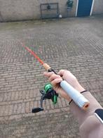 Albatross volglas junior hengel en molen, Watersport en Boten, Hengelsport | Algemeen, Ophalen of Verzenden, Gebruikt, Complete hengel