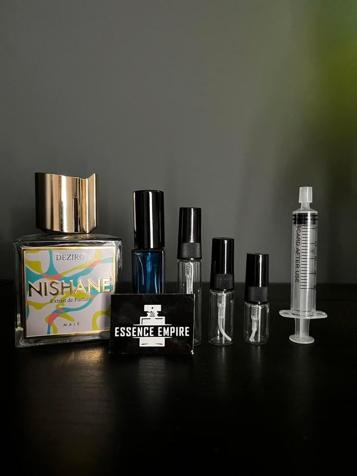Nishane Deziro Decant/Sample, Sieraden, Tassen en Uiterlijk, Uiterlijk | Parfum, Nieuw, Ophalen of Verzenden