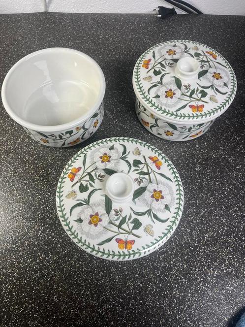 Portmeirion ovenschaal rond casserole 20cm zgan, Huis en Inrichting, Keuken | Servies, Zo goed als nieuw, Schaal of Schalen, Overige stijlen