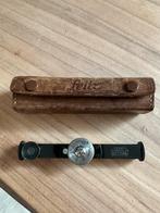 Prachtige Leitz Wetzlar afstandsmeter met schaal in meters, Ophalen of Verzenden, Gebruikt, Overige typen, Met hoes of tas