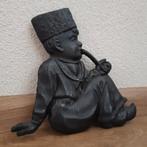 Gietijzeren boer in klederdracht, Antiek en Kunst, Curiosa en Brocante, Ophalen of Verzenden