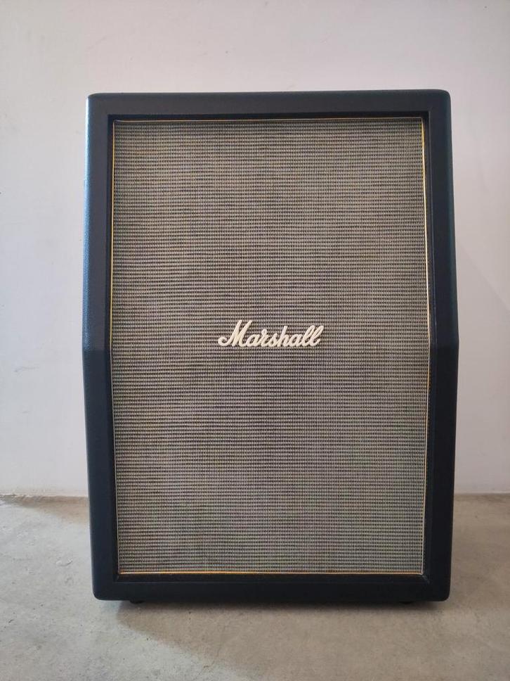 Marshall Origin 212A met luxe beschermhoes, Muziek en Instrumenten, Versterkers | Bas en Gitaar, Gebruikt, Gitaar, 100 watt of meer