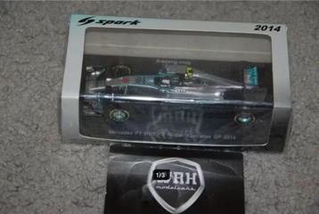SALE !! 1:43 MERCEDES W05 F1 ROSBERG SPARK S3087 WRH beschikbaar voor biedingen