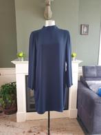 Samsoe Samsoe elegante blauwe jurk M 38 40, Maat 38/40 (M), Zo goed als nieuw, Samsoe Samsoe, Boven de knie