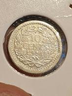 10 cent 1914 zilver nr.2 (07), Zilver, 10 cent, Ophalen of Verzenden