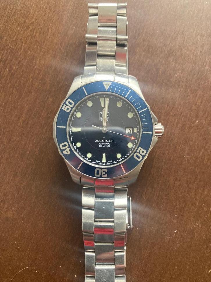 Tag Heuer Aquaracer 2000 automatic, Sieraden, Tassen en Uiterlijk, Horloges | Antiek, Polshorloge, Overige merken, Staal, 1960 of later