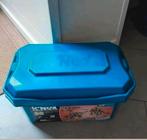 NIEUWE ORGINELE BLAUWE K.NEX BAK MET BOUWTEKENING COMPLEET, Ophalen of Verzenden, Nieuw, K'nex