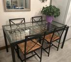 IKEA GRANÅS Dining Set – Table + 4 Chairs, Huis en Inrichting, Ophalen, 100 tot 150 cm, 50 tot 100 cm, Zo goed als nieuw