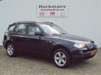 BMW X3 2.5 SI AUTOMAAT NL-AUTO YOUNGTIMER LEER, Auto's, Automaat, Beige, 2497 cc, Blauw