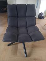 Fauteuil donkergrijs, Huis en Inrichting, Ophalen, Gebruikt, Grijs, Eén