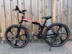 Vouwfiets 26 inch mountainbike jongen / heren fiets, Fietsen en Brommers, 20 inch of meer, Versnellingen, Zo goed als nieuw, Totaal opvouwbaar