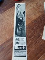 Advertentie van Bianchi bromfiets 6 1963, Verzamelen, Ophalen of Verzenden, Zo goed als nieuw