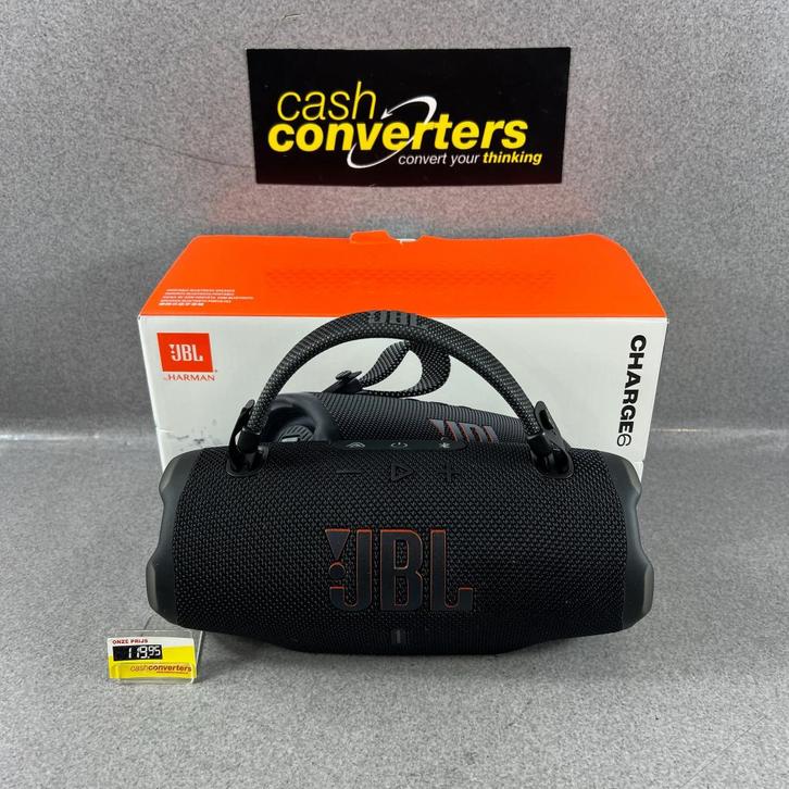 JBL Draadloze Speaker | Charge 6 | zwart | in doos | 391957, Audio, Tv en Foto, Luidsprekers, Gebruikt, Center speaker, Minder dan 60 watt