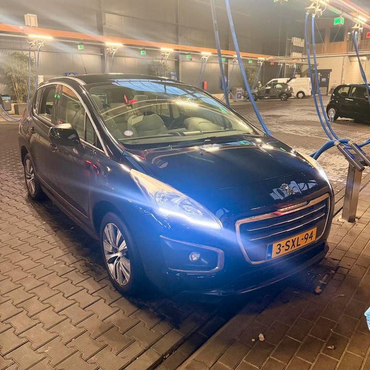Peugeot 3008 - CARPLAY - PANO - 1.6 - 2014 Zwart, Auto's, Peugeot, Particulier, Benzine, D, MPV, Handgeschakeld, Origineel Nederlands