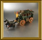 Oud houten speelgoed: paard en wagen, Berchtesgaden, Ophalen of Verzenden