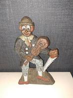 Ambacht haalderen wandplaquette "clown", Antiek en Kunst, Ophalen of Verzenden