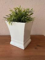 Set 2x bloempot en 1x vaas, Tuin en Terras, Bloempotten, Rond, Ophalen of Verzenden, Zo goed als nieuw, Aardewerk